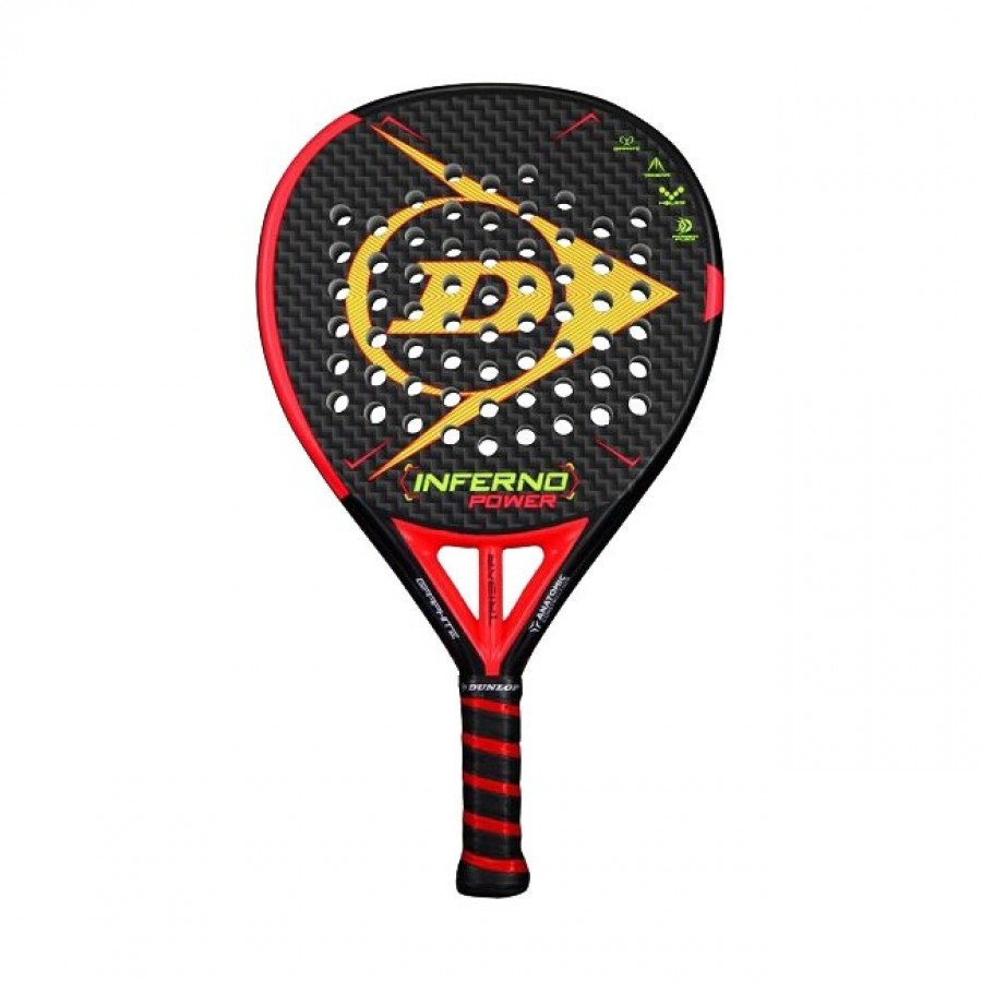 Pala Dunlop Inferno Poder Negro  Oferta + Barato