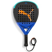 Puma Nova Elite Hybrid Black Blue Turquoise Racket  Offer + Cheap