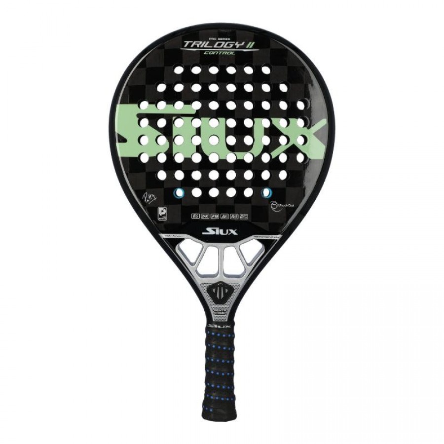 Raquete Siux Patty Llaguno Trilogy II Control 24K  Oferta + Barato
