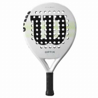 Raquette Wilson Optix V1 Blanc  Offre - Pas cher