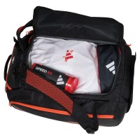 Adidas Protour 3.3 Racket Bag Black Orange PADELPOINT Adidas Protour 3.3 Racket Bag Black Orange