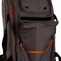 Couronne noire plus sac Padel bleu orange