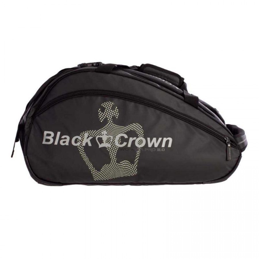 Black Crown Wonder Pro 2.0 Preto Fluor Amarelo Padel Bag  Oferta + Barato