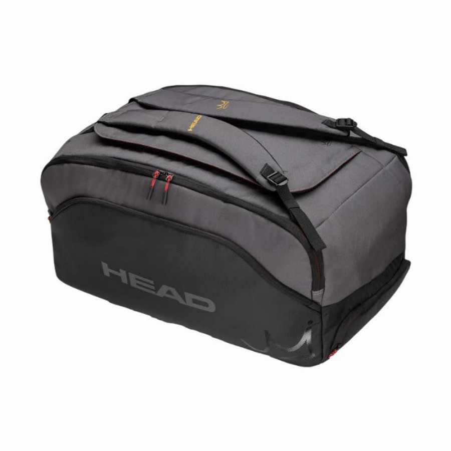 Paletero Head Arturo Coello Pro X Duffle L Negro Gris