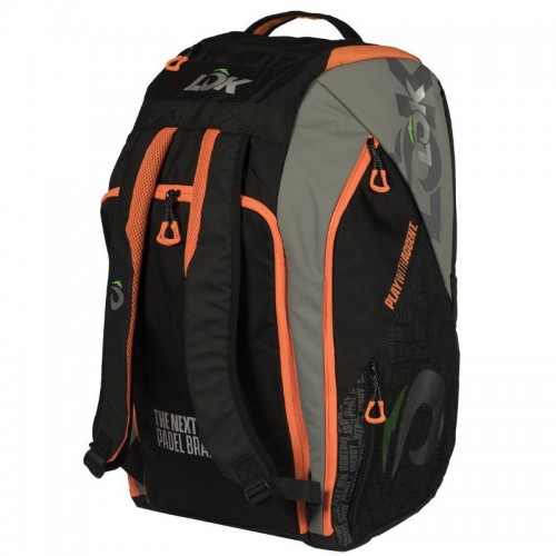 Lok Maxx 2 Black Orange Padel Racket Bag Lok Maxx 2 Black Orange Padel Racket Bag