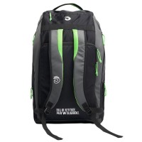 Lok Maxx Black Dark Gray Lime Padel Bag  Offer + Cheap