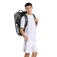 Lok Maxx Black Dark Gray Lime Padel Bag  Offer + Cheap