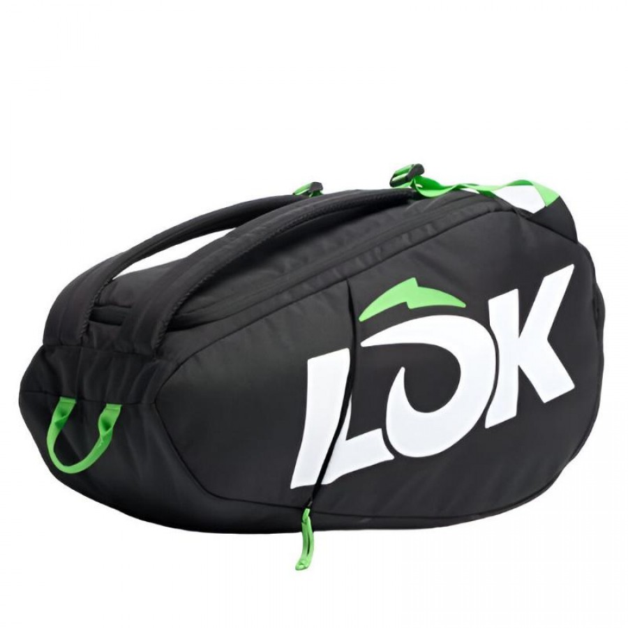 Lok One Preto Cinza Escuro Lime Padel Bag  Oferta + Barato