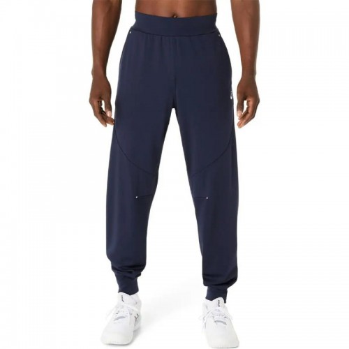 Pantalon Asics Court Warm Up Azul Medianoche Pantalon Asics Court Warm Up Azul Medianoche