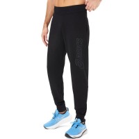 Asics Logo Black Gray Pants  Offer + Cheap
