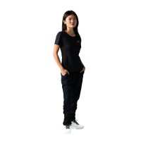 Pantalon Drop Shot Flight Negro Mujer