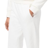 Lacoste Sport Cotton Bianco Pantaloni Donna  Offerta + Economico