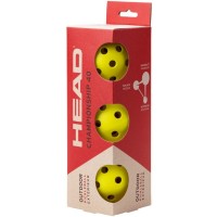 Pelotas Pickleball Head Championship 40 Extérieur 3 Unidades  Offre - Pas cher