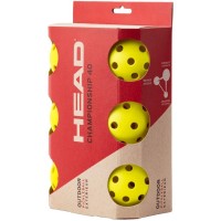 Pelotas Pickleball Head Championship 40 Extérieur 6 Unidades  Offre - Pas cher