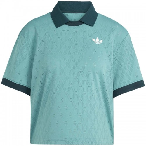 Polo Adidas Original Pro London Turquesa Mujer Polo Adidas Original Pro London Turquesa Mujer