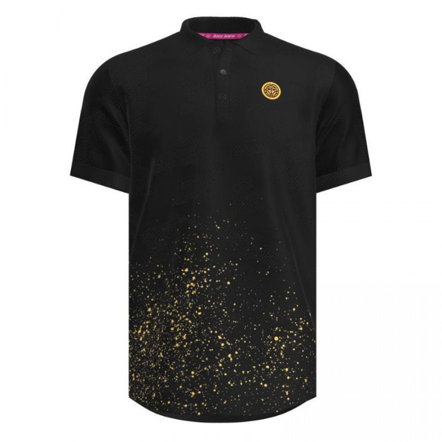 Polo Bidi Badu Paris Negro Dorado  Offer + Cheap