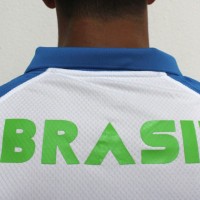 Polo Brazil Fabio White Blue  PADELPOINT Polo Brazil Fabio White Blue