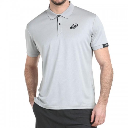 Bullpadel Unete Gris Pearl Two-Tone Polo Shirt Bullpadel Unete Gris Pearl Two-Tone Polo Shirt