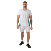 Polo Cartri Memingen Green White  PADELPOINT Polo Cartri Memingen Green White