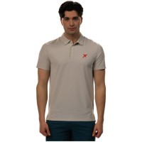 Polo Drop Shot Egan Bege  Oferta + Barato