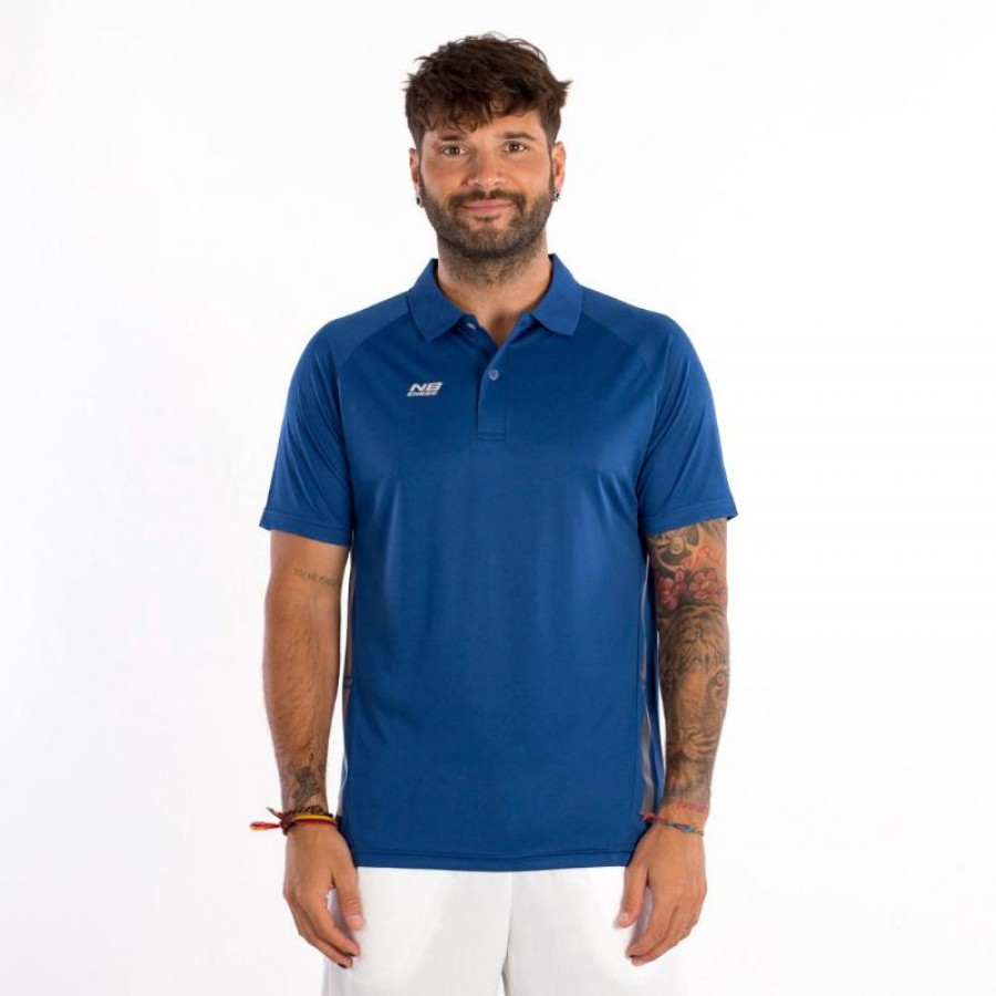 Polo Enebe Strauss Marino  Offre - Pas cher