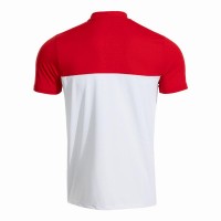 Joma A1 Padel Polo White Red  Offer + Cheap