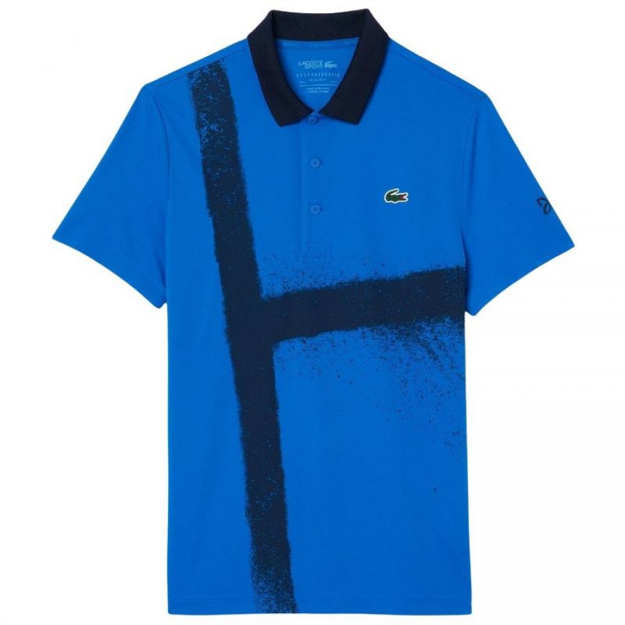 Polo Lacoste Novak Djokovic Ultra Dry Azul Marino  Offer + Cheap