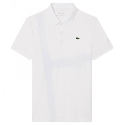 Polo Lacoste Novak Djokovic Ultra Dry Blanco Polo Lacoste Novak Djokovic Ultra Dry Blanco