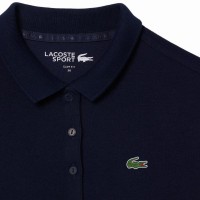 Polo Lacoste Pique Azul Marinho para Mulheres  Oferta + Barato
