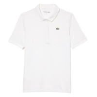 Polo Lacoste Piqué Branco Feminino  Oferta + Barato