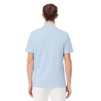 Polo Lacoste Regular Fit Algodon Azul Claro  Offer + Cheap