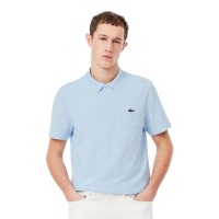 Polo Lacoste Regular Fit Algodon Azul Claro  Offer + Cheap