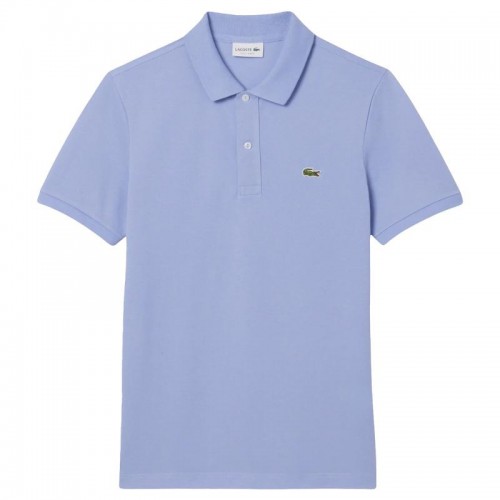 Polo Lacoste Regular Fit Algodon Azul Violeta Polo Lacoste Regular Fit Algodon Azul Violeta