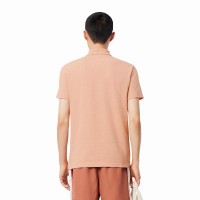 Polo Lacoste Regular Fit Algodon Beige Corail  Offre - Pas cher