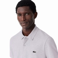 Polo Lacoste Regular Fit Algodon Gris Vigore  Oferta + Barato