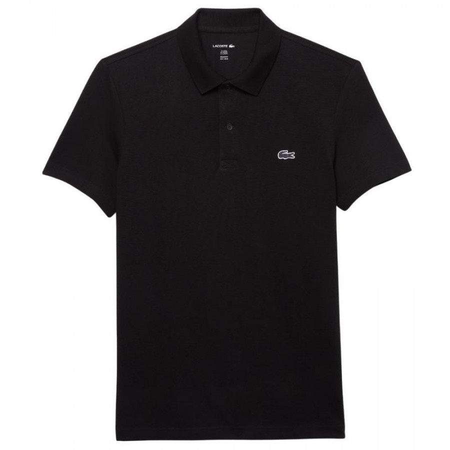 Polo Lacoste Regular Fit Algodon Negro  Offre - Pas cher
