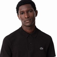 Polo Lacoste Regular Fit Algodon Negro  Offre - Pas cher