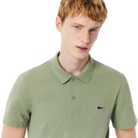 Lacoste Regular Fit Cotton Thyme Green Polo  Offer + Cheap