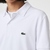 Polo Lacoste Regular Fit Blanco  Oferta + Barato