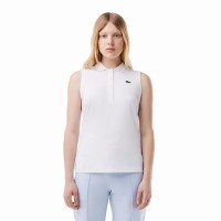 Polo Femme Lacoste Ultra Dry Blanc  Offre - Pas cher