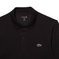Polo Manga Larga Lacoste Regular Fit Algodon Negro  Offer + Cheap
