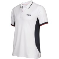 Polo Nox Meta 10e anniversaire blanc  Offre - Pas cher