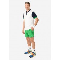 NOx Pro Polo blanc Logo vert  Offre - Pas cher