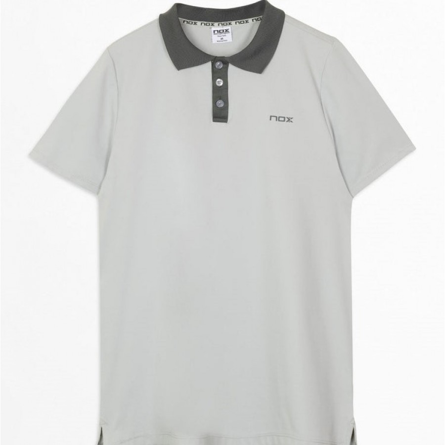 Polo Nox Pro Cinza Claro
