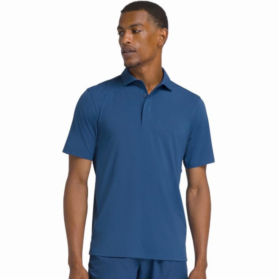Polo Wilson League Azul Court  Oferta + Barato