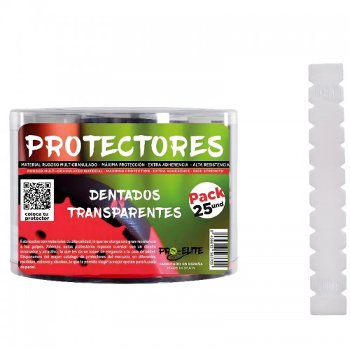 Protetor Transparente Dendado Pro Elite 25 Unidades