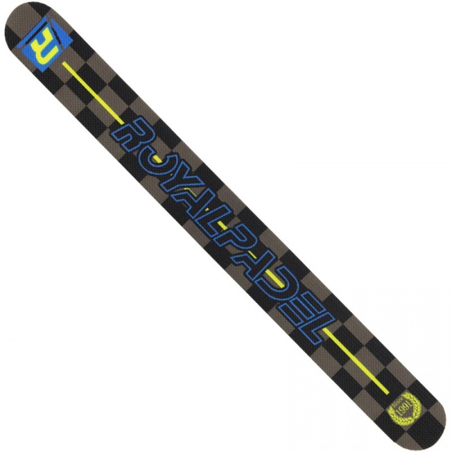 Protector Royal Padel Negro Logo Azul  Oferta + Barato