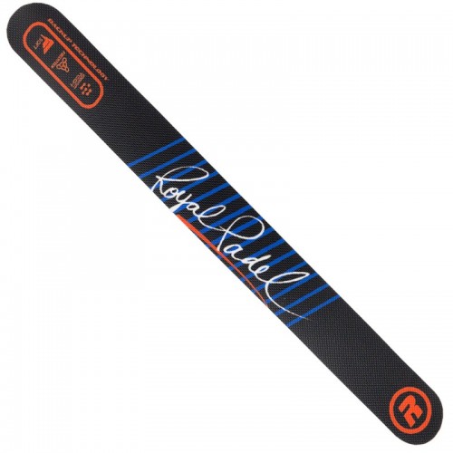 Royal Padel Protector Preto Logo Branco Azul