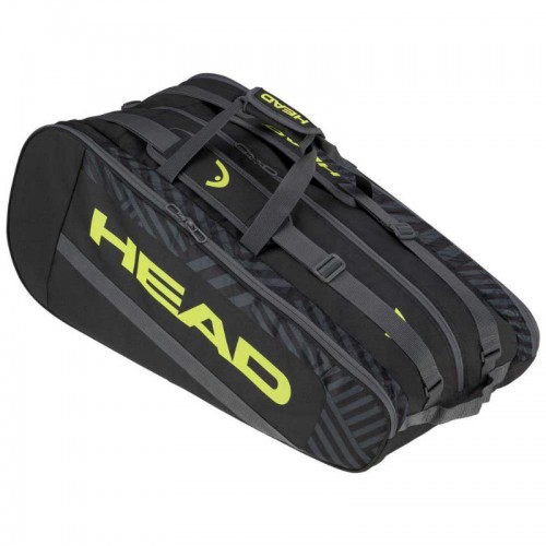 Head Base L Racket Bag Black Green Head Base L Racket Bag Black Green