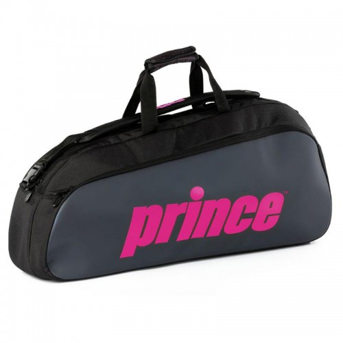 Raquetero Prince Tour 1 Negro Rosa Raquetero Prince Tour 1 Negro Rosa